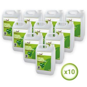 50L Bioethanol Fuel For Fireplaces (10 x 5L)